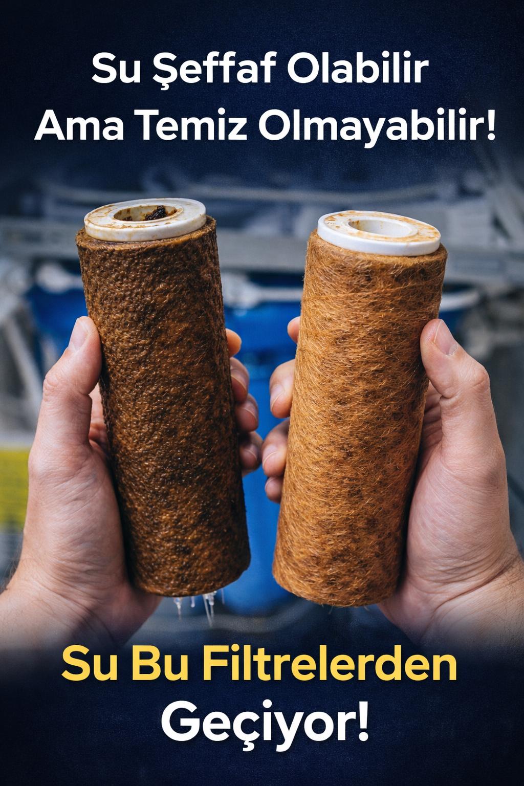 Kirli Filtre – Su Şeffaf Olabilir Ama Temiz Olmayabilir